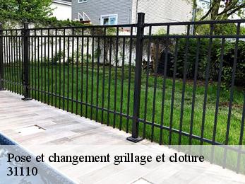 Pose et changement grillage et cloture  31110